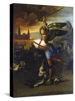 St Michael the Archangel, C1503-1504-Raphael-Stretched Canvas