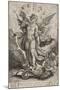 St Michael Triumphing over the Dragon, 1584-Hieronymus Wierix-Mounted Giclee Print