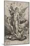 St Michael Triumphing over the Dragon, 1584-Hieronymus Wierix-Mounted Premium Giclee Print