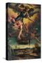 St Michael Vanquishing the Devil-Bonifacio Veronese-Stretched Canvas
