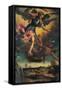 St Michael Vanquishing the Devil-Bonifacio Veronese-Framed Stretched Canvas