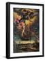 St Michael Vanquishing the Devil-Bonifacio Veronese-Framed Premium Giclee Print