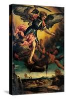 St. Michael Vanquishing the Devil-Bonifacio de Pitati-Stretched Canvas