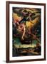 St. Michael Vanquishing the Devil-Bonifacio de Pitati-Framed Art Print