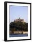 St. Michaels Mount, Cut Off from Marazion at High Tide, Cornwall, England, United Kingdom, Europe-Simon Montgomery-Framed Photographic Print