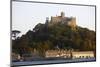 St. Michaels Mount, Cut Off from Marazion at High Tide, Cornwall, England, United Kingdom, Europe-Simon Montgomery-Mounted Photographic Print