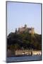 St. Michaels Mount, Cut Off from Marazion at High Tide, Cornwall, England, United Kingdom, Europe-Simon Montgomery-Mounted Photographic Print