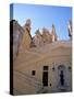 St. Michel Church, Menton, Alpes-Maritimes, Cote D'Azur, Provence, French Riviera, France-Sergio Pitamitz-Stretched Canvas