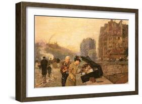 St Michel-Childe Hassam-Framed Art Print