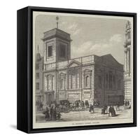 St Mildred's Church, Poultry-Frank Watkins-Framed Stretched Canvas