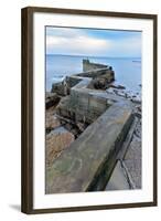 St. Monan's Pier, Fife, Scotland, United Kingdom, Europe-Karen Deakin-Framed Photographic Print