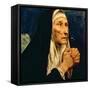 St. Monica-Luis Tristan de Escamilla-Framed Stretched Canvas