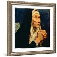 St. Monica-Luis Tristan de Escamilla-Framed Giclee Print