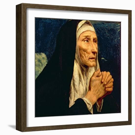 St. Monica-Luis Tristan de Escamilla-Framed Giclee Print