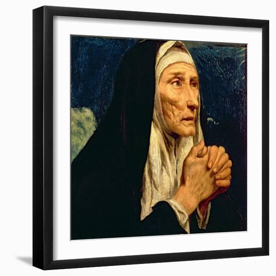 St. Monica-Luis Tristan de Escamilla-Framed Giclee Print