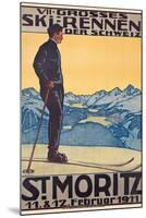 St, Moritz, 1911-Walter Kupfer-Mounted Giclee Print