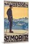 St, Moritz, 1911-Walter Kupfer-Mounted Giclee Print