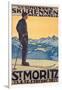 St, Moritz, 1911-Walter Kupfer-Framed Giclee Print