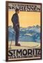 St, Moritz, 1911-Walter Kupfer-Framed Giclee Print