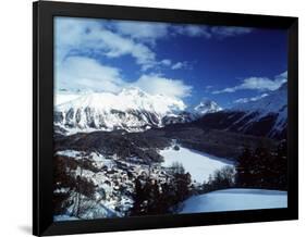 St. Moritz in Switzerland-null-Framed Photographic Print
