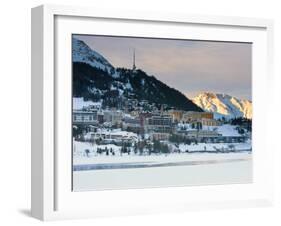 St, Moritz, Upper Engadine, Oberengadin, Graubunden Region, Swiss Alps, Switzerland, Europe-Gavin Hellier-Framed Photographic Print