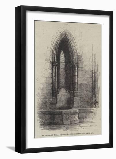 St Mungo's Well, Glasgow-null-Framed Giclee Print