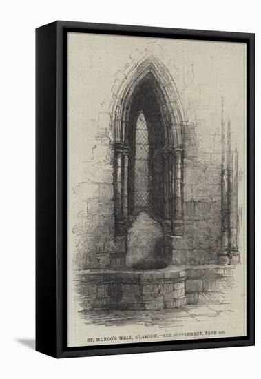 St Mungo's Well, Glasgow-null-Framed Stretched Canvas