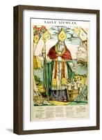 St Nicholas, 19th Century-null-Framed Giclee Print