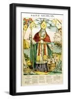 St Nicholas, 19th Century-null-Framed Giclee Print