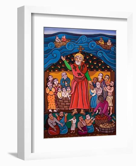 St. Nicholas, 2005-Laura James-Framed Giclee Print