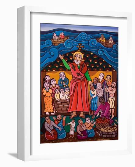 St. Nicholas, 2005-Laura James-Framed Giclee Print