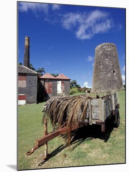 St. Nicholas Abbey Sugar Mill, St. Peter Parish, Barbados, Caribbean-Greg Johnston-Mounted Photographic Print