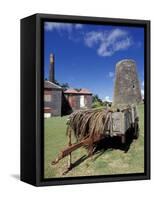 St. Nicholas Abbey Sugar Mill, St. Peter Parish, Barbados, Caribbean-Greg Johnston-Framed Stretched Canvas