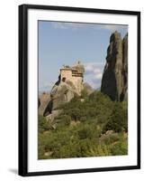 St. Nicholas Anapafsa Monastery, Meteora, Thessaly, Greece-Richardson Rolf-Framed Photographic Print