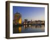 St. Nicholas and La Chaine Towers, La Rochelle, Charente-Maritime, France-Stuart Hazel-Framed Photographic Print