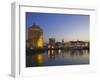 St. Nicholas and La Chaine Towers, La Rochelle, Charente-Maritime, France-Stuart Hazel-Framed Photographic Print