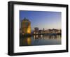 St. Nicholas and La Chaine Towers, La Rochelle, Charente-Maritime, France-Stuart Hazel-Framed Photographic Print