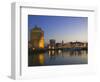 St. Nicholas and La Chaine Towers, La Rochelle, Charente-Maritime, France-Stuart Hazel-Framed Photographic Print