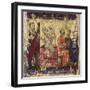 St Nicholas Baptising the First Christians with the Common Rite-null-Framed Giclee Print