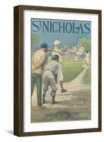 St. Nicholas Baseball Poster-null-Framed Giclee Print