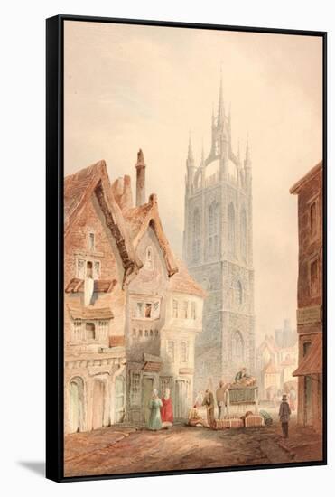 St Nicholas' Cathedral-Thomas Miles Richardson-Framed Stretched Canvas