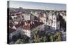 St. Nicholas Church and Castle District with Royal Palace and St. Vitus Cathedral-Markus-Stretched Canvas