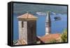 St. Nicholas Church and St. George's Island in the Background-Charlie Harding-Framed Stretched Canvas