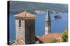 St. Nicholas Church and St. George's Island in the Background-Charlie Harding-Stretched Canvas