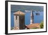 St. Nicholas Church and St. George's Island in the Background-Charlie Harding-Framed Photographic Print