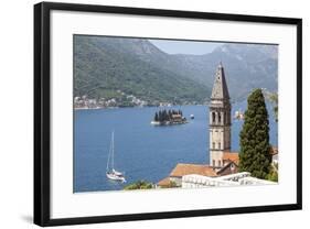 St. Nicholas Church and St. George's Island in the Background-Charlie Harding-Framed Photographic Print