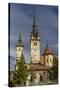 St. Nicholas Church, Brasov, Transylvania, Romania, Europe-Rolf Richardson-Stretched Canvas