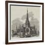 St Nicholas Church, Great Yarmouth, Lately Restored-null-Framed Giclee Print