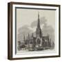 St Nicholas Church, Great Yarmouth, Lately Restored-null-Framed Giclee Print