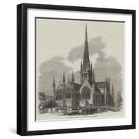 St Nicholas Church, Great Yarmouth, Lately Restored-null-Framed Giclee Print